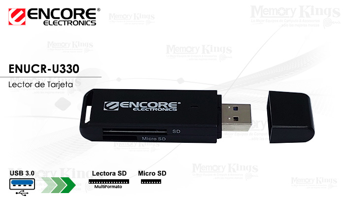 LECTOR|GRAB. MEMORY CARD ENCORE U330 USB3.0
