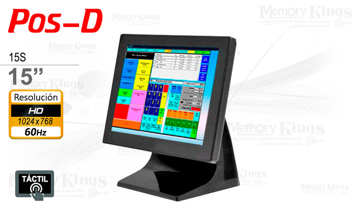 MONITOR 15 TOUCH SCREEN POS-D 15S industrial POS