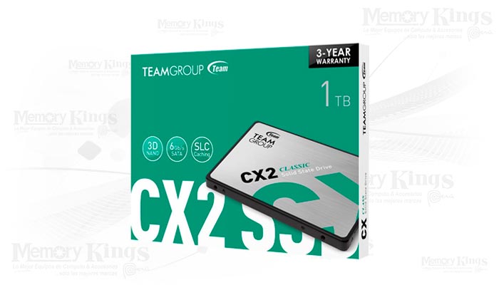 UNIDAD SSD 2.5 SATA 1TB TEAMGROUP CX2