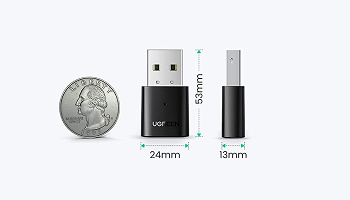 BLUETOOTH USB nano UGREEN CM390 5.0