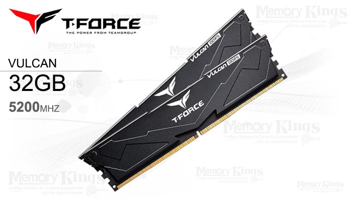 MEMORIA DDR5 32GB 5200 T-FORCE VULCAN