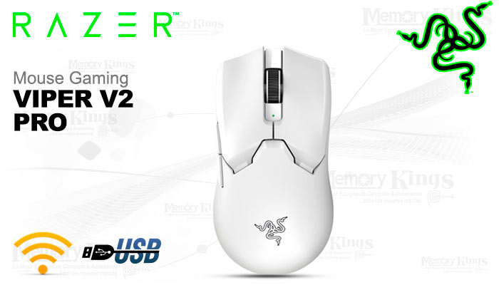 MOUSE Gaming Wireless RAZER VIPER V2 PRO WHITE