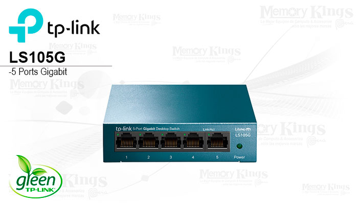 SWITCH GbE 5pt TP-LINK LS105G Metal