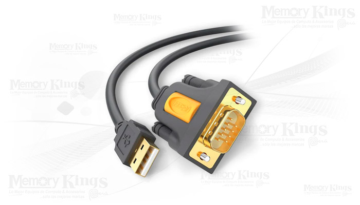 CABLE USB a SERIAL RS232 DB-9 1.5mts UGREEN CR104