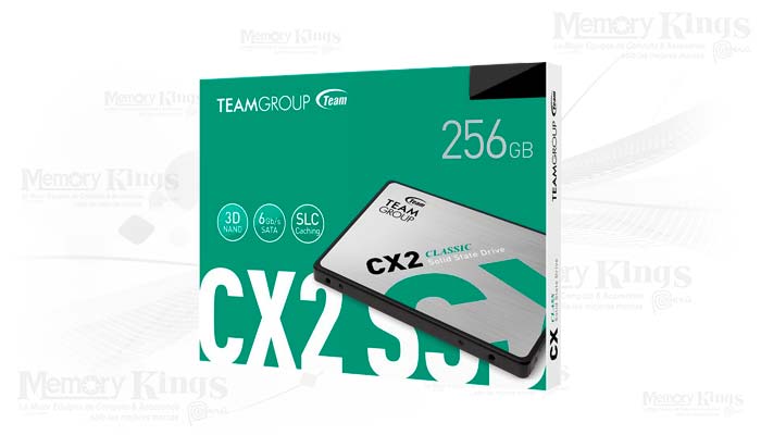 UNIDAD SSD 2.5 SATA 256GB TEAMGROUP CX2