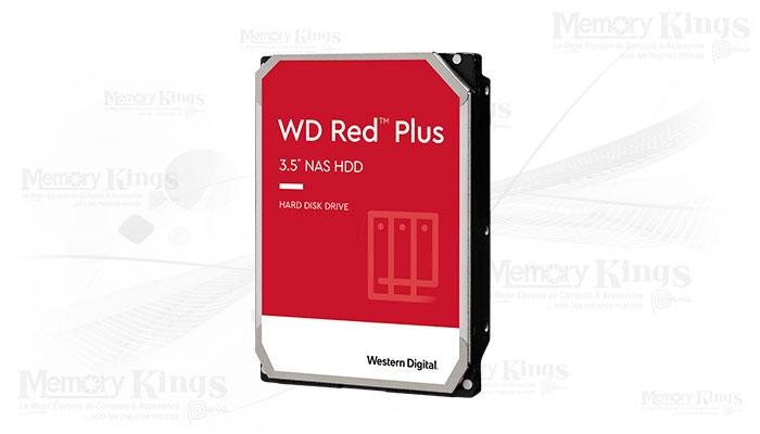 DISCO DURO 3.5 2TB WD RED PLUS NAS 128MB