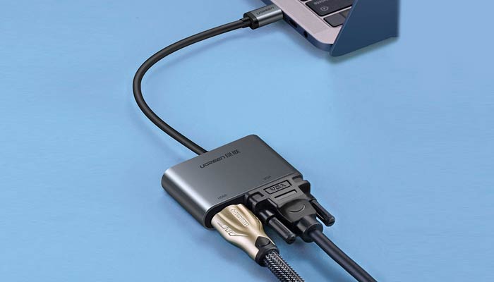 ADAPTADOR USB-C a HDMi|VGA|USB|USB-C UGREEN CM162