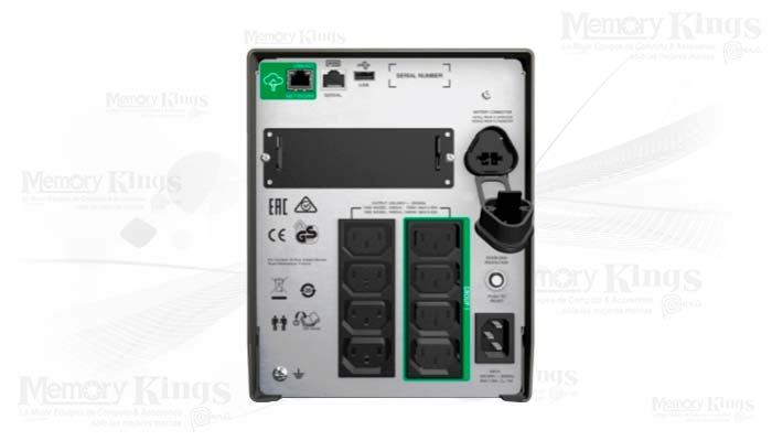 UPS 1500VA(1000W) APC SMART SMT1500IC interactiva