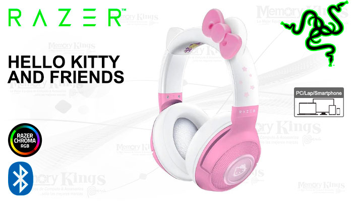AURICULAR Gaming RAZER HELLO KITTY AND FRIENDS ED.
