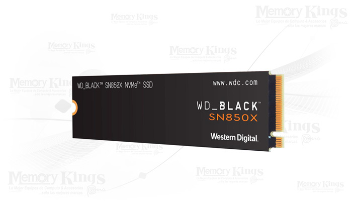 UNIDAD SSD M.2 PCIe 1TB WD BLACK SN850X