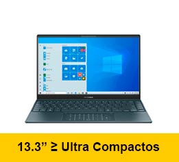 Laptops 13.3 ≤ pulgadas | Ultra Compactos