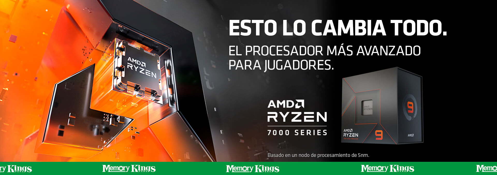 PROCESADOR AMD Ryzen 9 7950X 4.5GHz|64MB 16C AM5