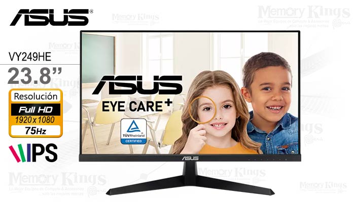 MONITOR 23.8 ASUS VY249HE iPS FHD antibacteriano