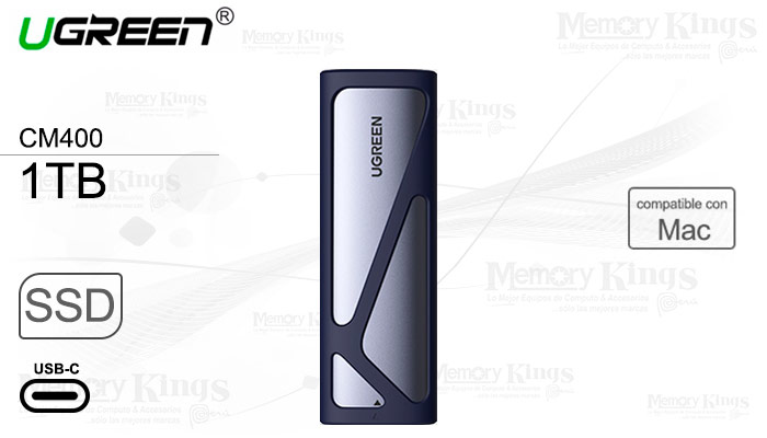 UNIDAD SSD USB-C 1TB UGREEN CM400