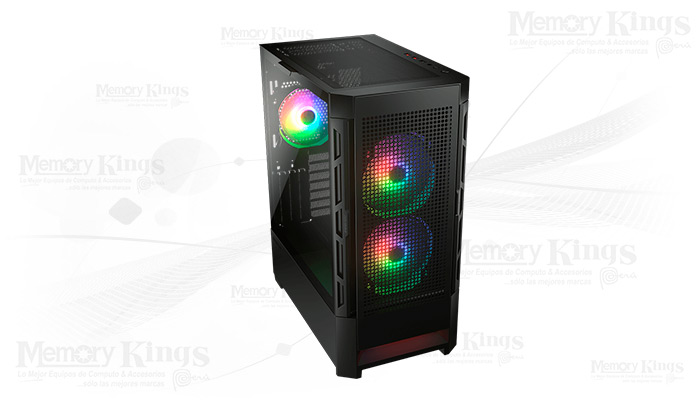 CASE Mid Tower COUGAR DUOFACE RGB BLACK