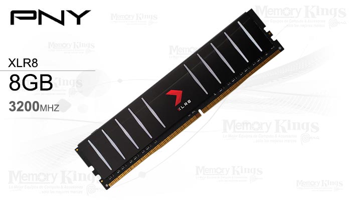 MEMORIA DDR4 8GB 3200 PNY XLR8 GAMING