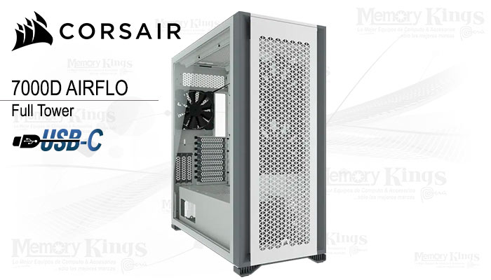 Corsair iCUE 7000D AIRFLOW Blanca - Comprar Caja para Ordenador ATX