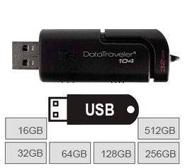 Memorias | USB | USB-C