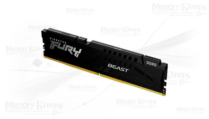 MEMORIA DDR5 8GB 6000 CL40 FURY BEAST BLACK