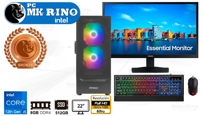 PC Core i5-12400 MK RINO NX4155 8|512|22|UHD730
