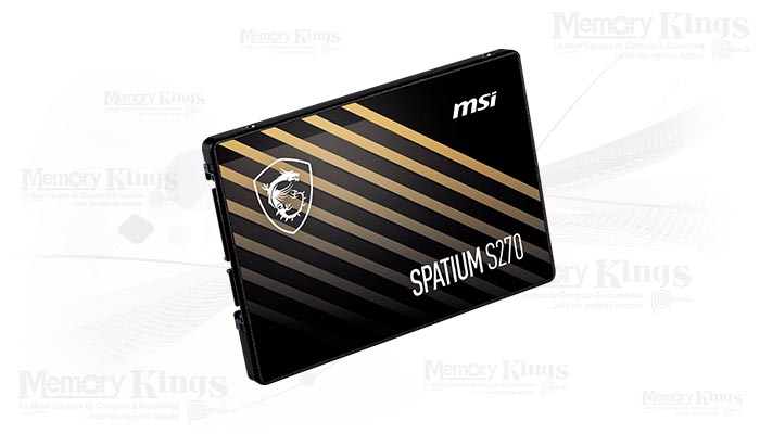 UNIDAD SSD 2.5 SATA 240GB MSI SPATIUM S270