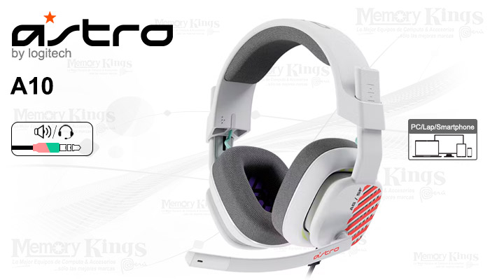 AURICULAR Gaming ASTRO A10 G2 WHITE