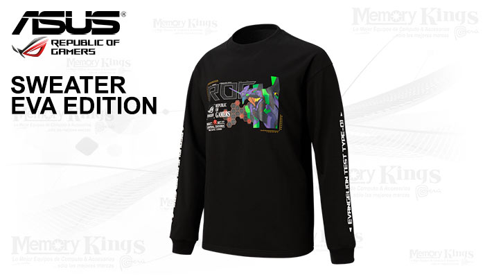POLERA Gaming ASUS ROG Sweater EVA Edition Talla L