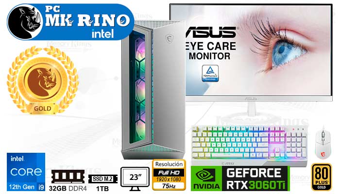 PC Core i9-12900KF MK RINO G110R 32|S1T|23|3060Ti