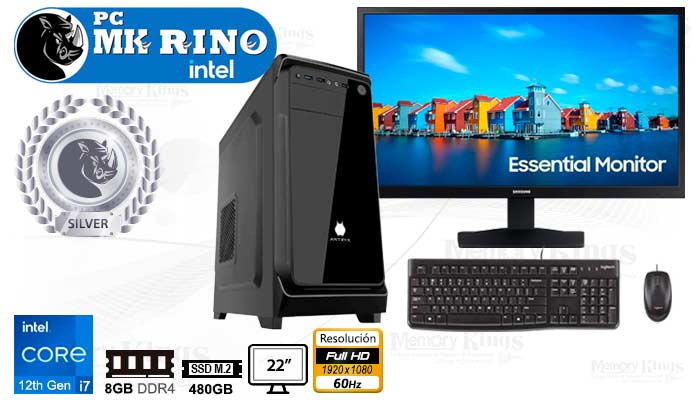 PC Core i7-12700 MK RINO E230 PLUS 8|480|22|UHD770