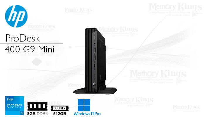 PC Core i5-12500T HP PRO 400 G9 mini 8|512 W11Pro