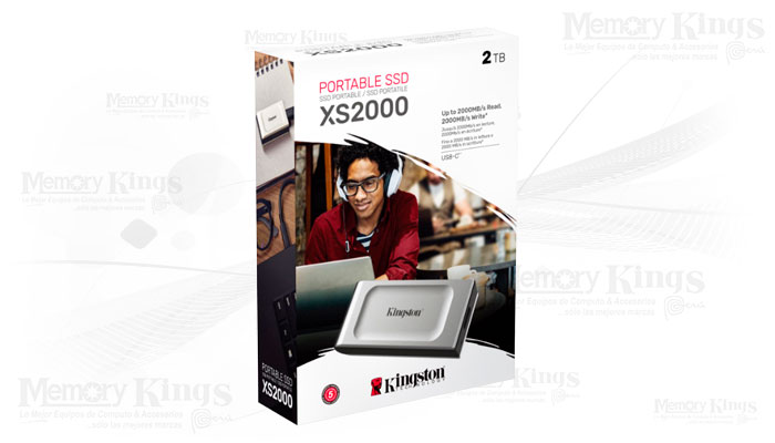 UNIDAD SSD USB-C|USB 2TB KINGSTON XS2000
