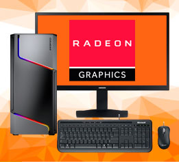 PCs MK RINO con Grafico integrado AMD RADEON