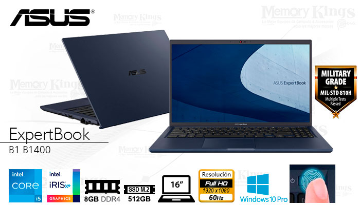 LAPTOP Core i5-1135G7 ASUS ExpertBook 8|512|14|W11
