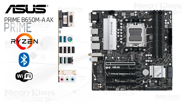PLACA AMD AM5 ASUS PRIME B650M-A AX D5