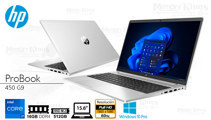 LAPTOP Core i7-1255U HP ProBook 450 16|512|15.6 WP