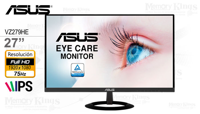 MONITOR 27 ASUS VZ279HE iPS FHD Ultra slim
