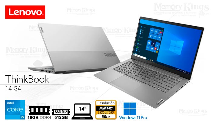 LAPTOP Core i5-1235U ThinkBook 14 G4 16|512 W11Pro