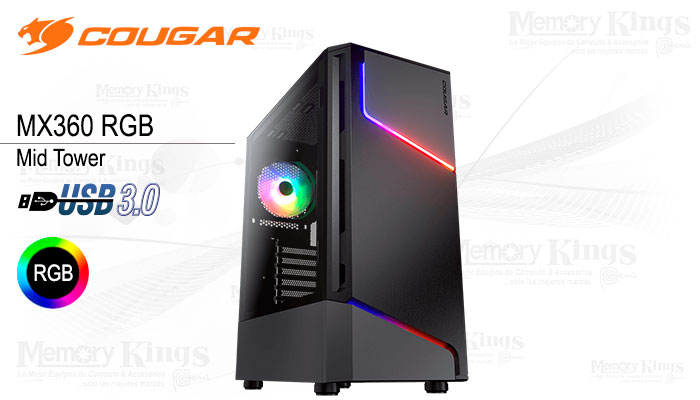 CASE Mid Tower COUGAR MX360 RGB