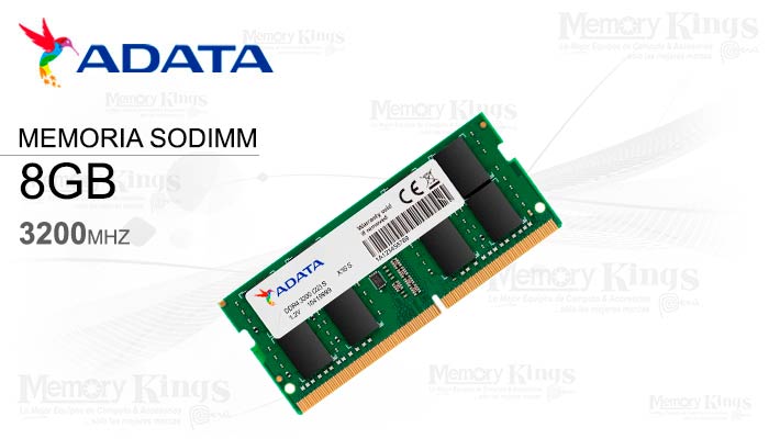 MEMORIA SODIMM DDR4 8GB 3200 ADATA