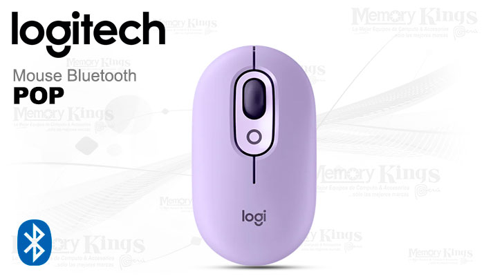 MOUSE Bluetooth LOGITECH POP Cosmos Lavender Lilac