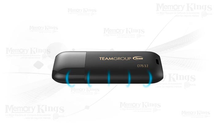 MEMORIA USB 128GB TEAMGROUP C175 BLACK