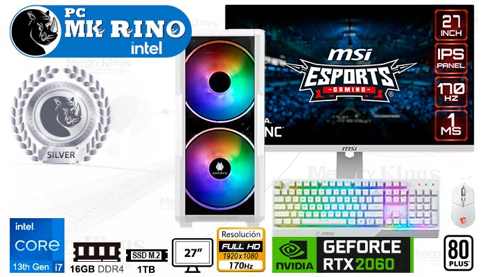 PC Core i7-13700F MK RINO CRUISER 16|S1T|27|2060