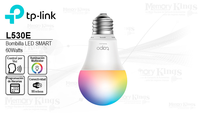 Bombilla LED SMART Wi-Fi TP-LINK L530E Color 1PK
