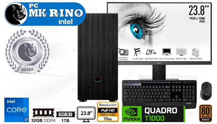 PC WS Core i7-13700F MK RINO B600L 32|1|23.8|T1000
