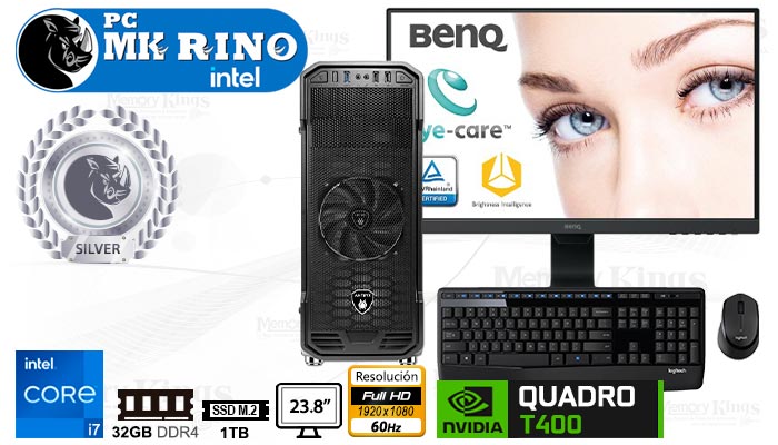 PC WS Core i7-13700F MK RINO RX350 32|1|23.8|T400