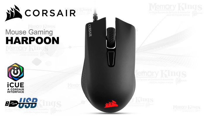 Set gaming Teclado K55 RGB PRO + Mouse HARPOON RGB PRO (SP) Corsair