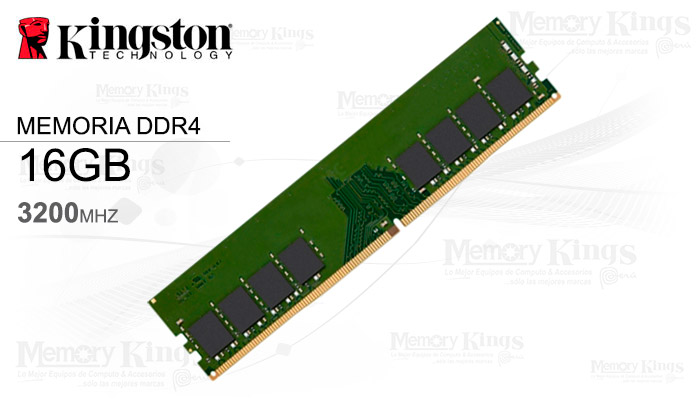 MEMORIA DDR4 16GB 3200 CL22 KINGSTON KCP432NS8|16