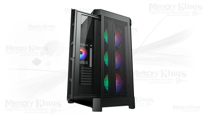 CASE Mid Tower COUGAR DUOFACE PRO RGB BLACK