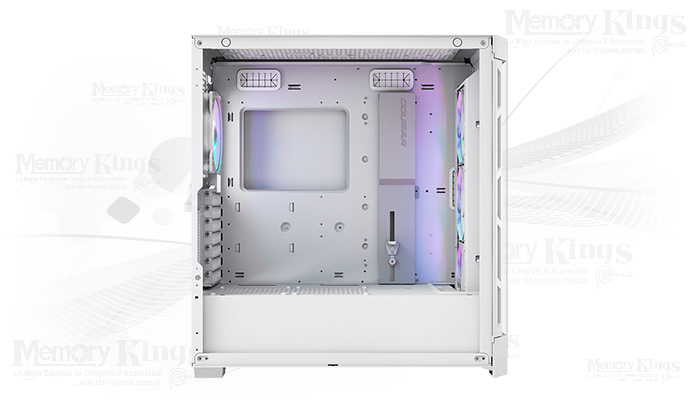 CASE Mid Tower COUGAR DUOFACE PRO RGB WHITE