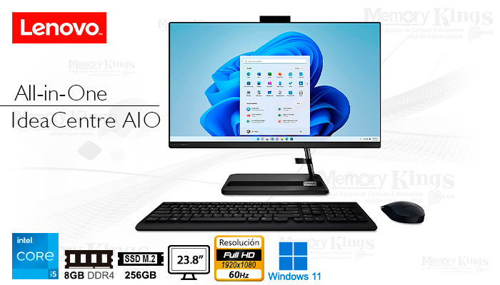 PC AiO Core i5-1135G7 IdeaCentre 3 8|256|23.8 W11